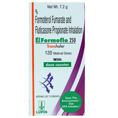 Formoflo 250 Transhaler, Pack of 1 INHALER