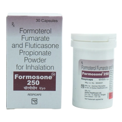 Formosone 250 Respicaps 30's, Pack of 1 CAPSULE