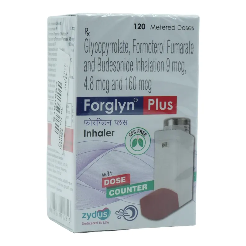 Buy Forglyn Plus Inhaler 120 Md online | Uses, Side Effects, Price and ...