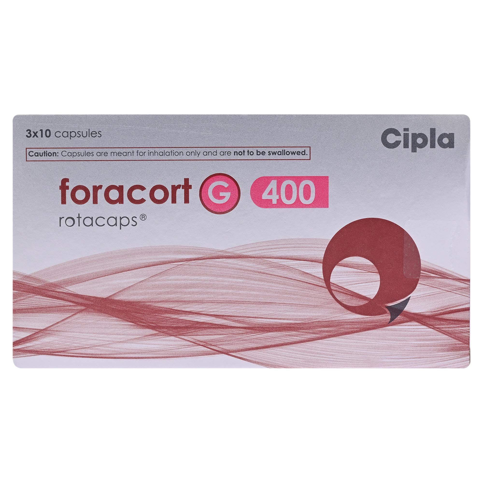 Buy Foracort G 400 Rotacaps 10's Online