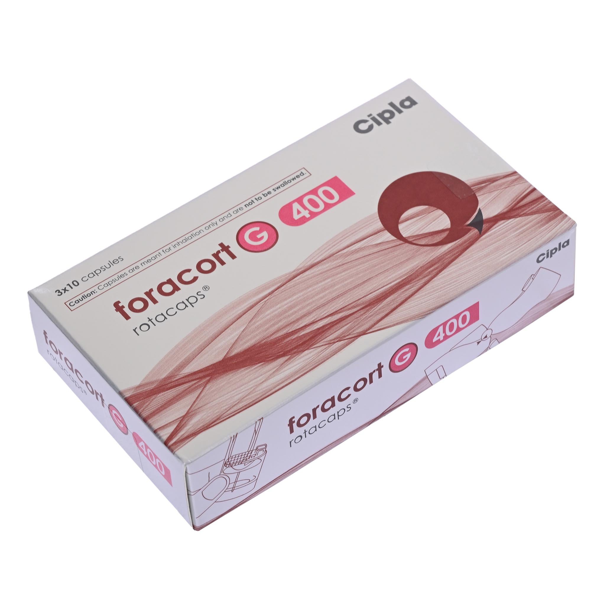 Foracort G 400 Rotacaps 10's, Pack of 10 RotacapS Foracort G 400 Rotacaps 10's, Pack of 10 RotacapS