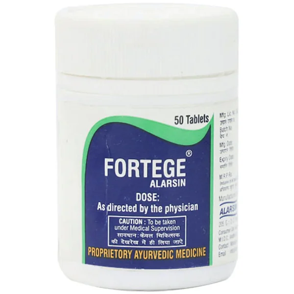 Alarsin Fortege, 50 Tablets