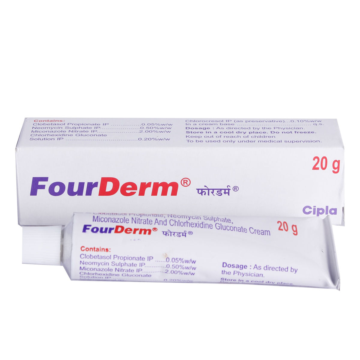 Fourderm Cream 20 gm Price, Uses, Side Effects, Composition - Apollo ...
