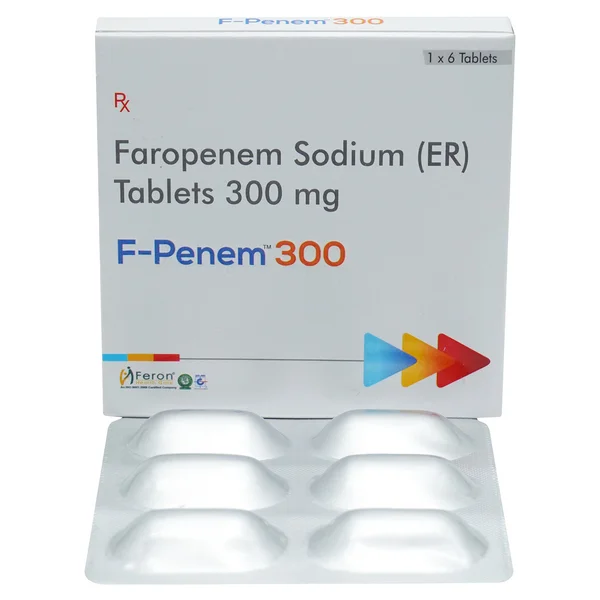 F-Penem 300 Tablet 6's, Pack of 6 TabletS