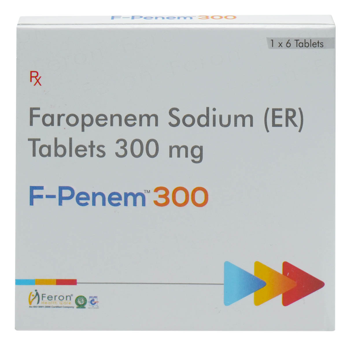 F-Penem 300 Tablet 6's, Pack of 6 TabletS F-Penem 300 Tablet 6's, Pack of 6 TabletS