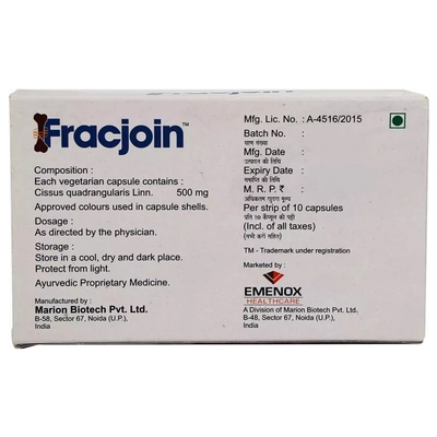 Fracjoin Capsule 10's, Pack of 10 CapsuleS