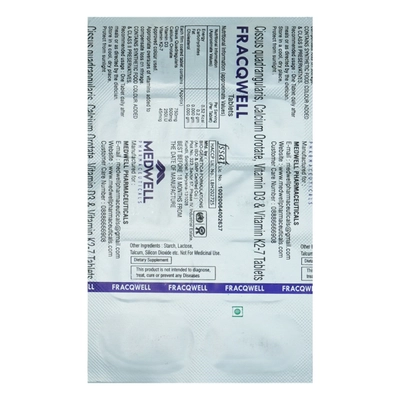 Fracqwell Tablet 10's, Pack of 10 TabletS