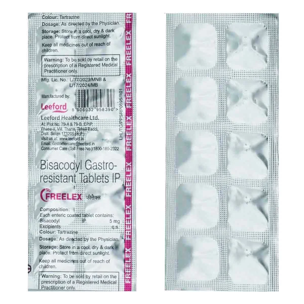 Freelex 5 mg Tablet 10'S, Pack of 10 TabletS