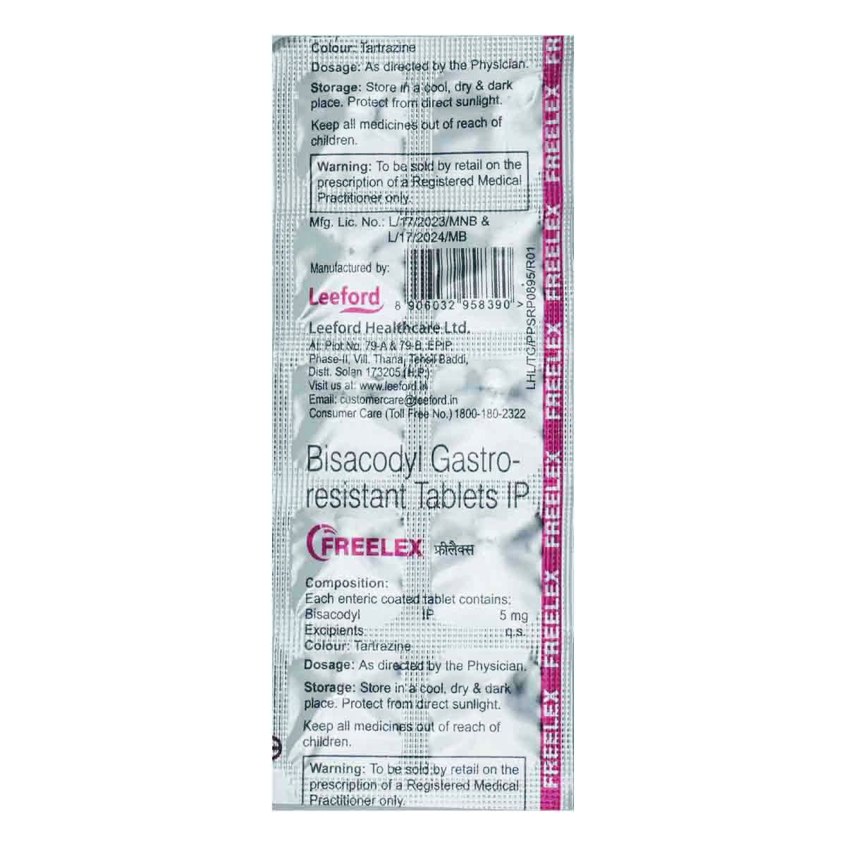 Freelex 5 mg Tablet 10's, Pack of 10 TabletS Freelex 5 mg Tablet 10's, Pack of 10 TabletS