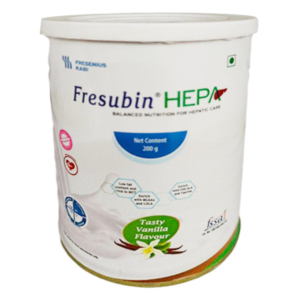 Buy Fresubin Hepa Tasty Vanilla Flavour Powder, 200 gm Online