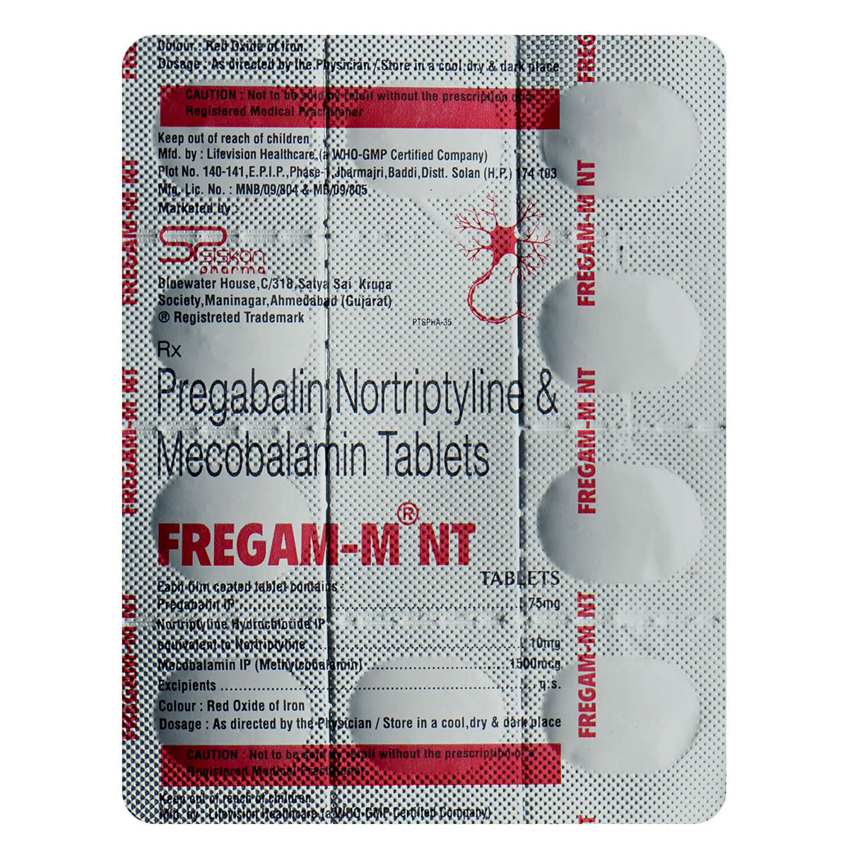Fregam MNT Tablet 10's, Pack of 10 TabletS Fregam MNT Tablet 10's, Pack of 10 TabletS