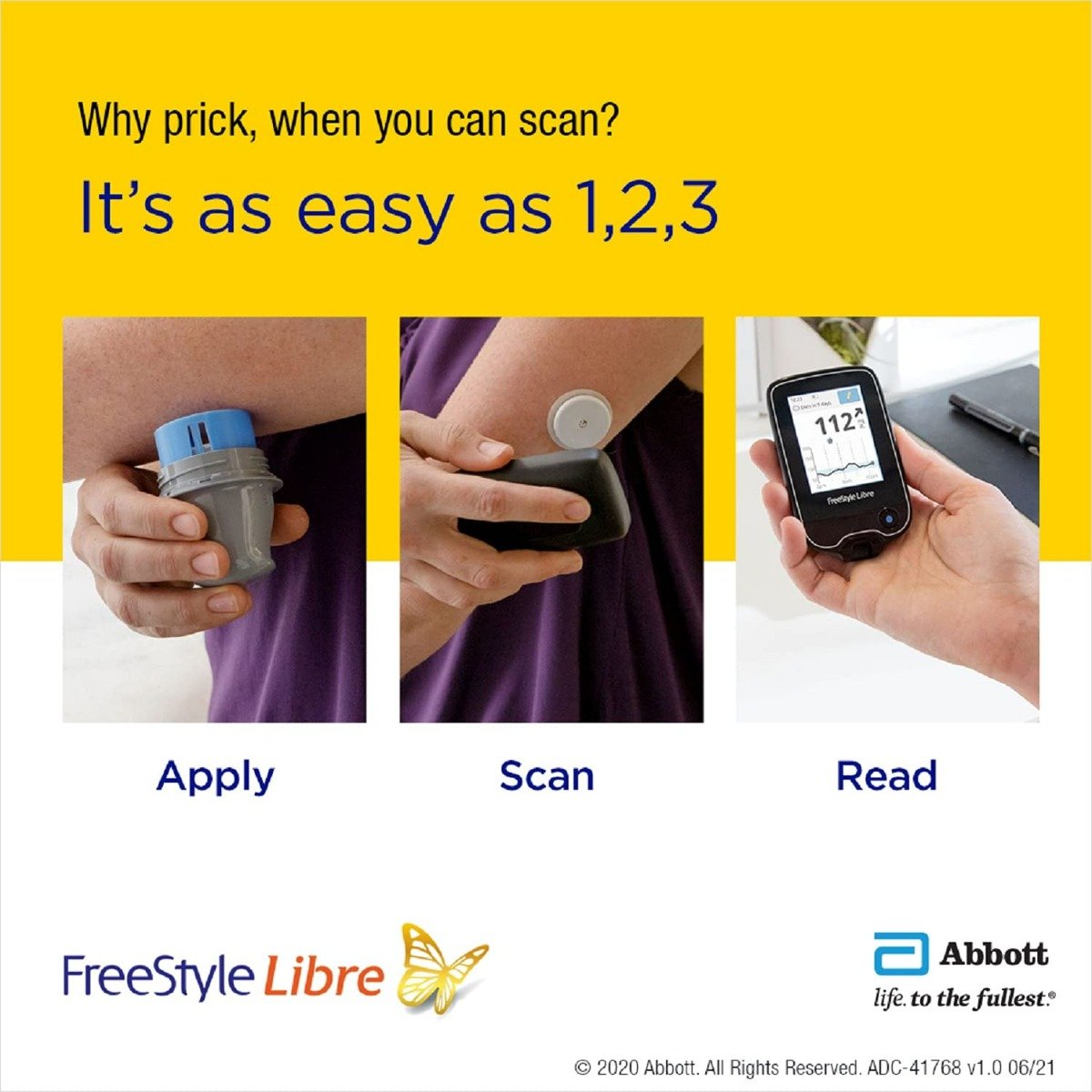 Freestyle Libre Reader - Flash Glucose Monitoring System, 1 Count, Pack of 1 Freestyle Libre Reader - Flash Glucose Monitoring System, 1 Count, Pack of 1