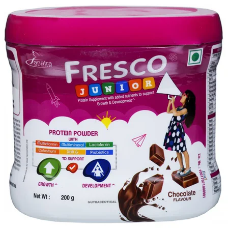 Fresco Junior Chocolate Flavour Protein Powder 200 gm