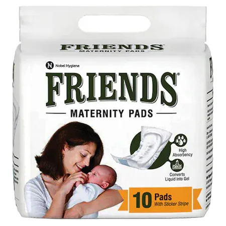 Friends Maternity Pads, 10 Count