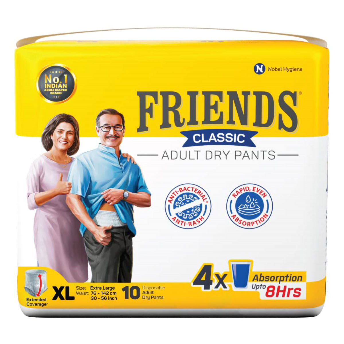 Buy Friends Classic Adult Dry Pants XL, 10 Count Online