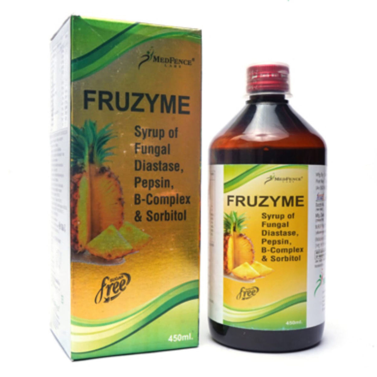 Fruzyme Sugar Free Pineapple Syrup Uses, Benefits, Price Apollo