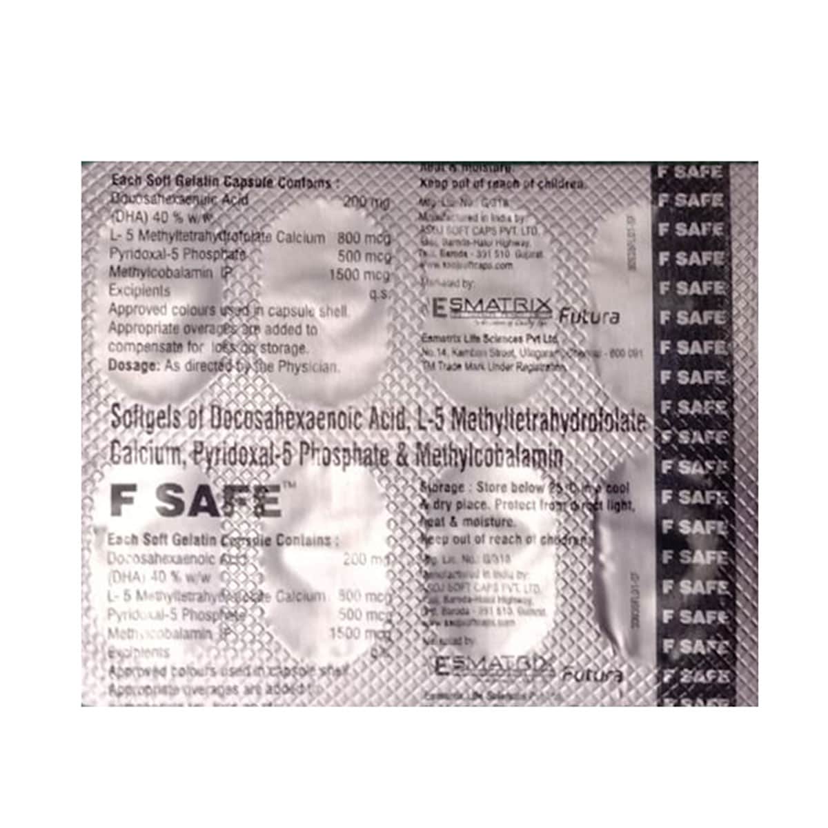 F Safe Capsule 10's, Pack of 10 F Safe Capsule 10's, Pack of 10