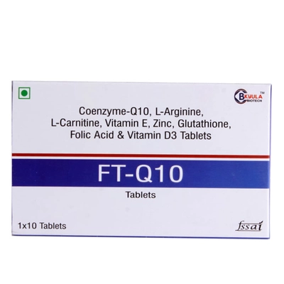 FT-Q10 Tablet 10's, Pack of 10 TABLETS