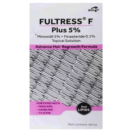 Fultress F Plus 5% Topical Solution 60 ml