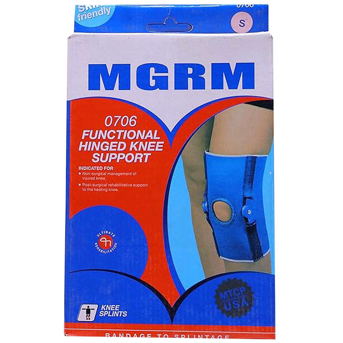 MGRM Functional Knee Support XL 0706, 1 Count, Pack of 1 MGRM Functional Knee Support XL 0706, 1 Count, Pack of 1