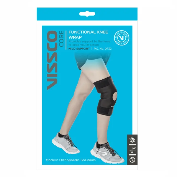 Vissco Functional Knee Wrap Special-0732 Universal, 1 Count, Pack of 1