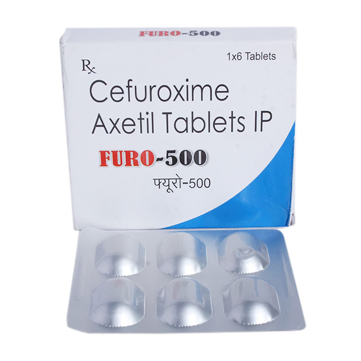 Furo-500 Tablet 6's, Pack of 6 TabletS
