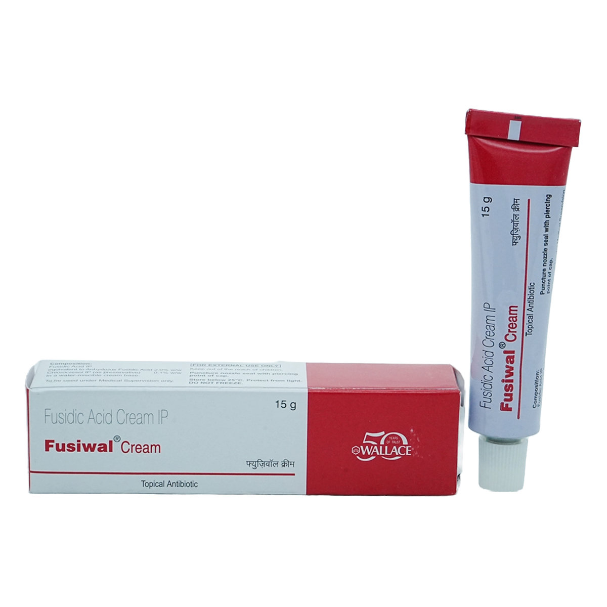 Fusiwal 2% Cream 15 gm, Pack of 1 India Fusiwal 2% Cream 15 gm, Pack of 1 India