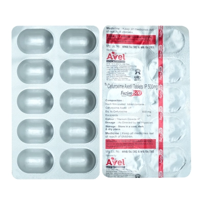 Fuzim-500 Tablet 10's, Pack of 10 TABLETS