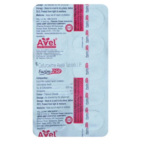 Fuzim-250 mg Tablet 10's