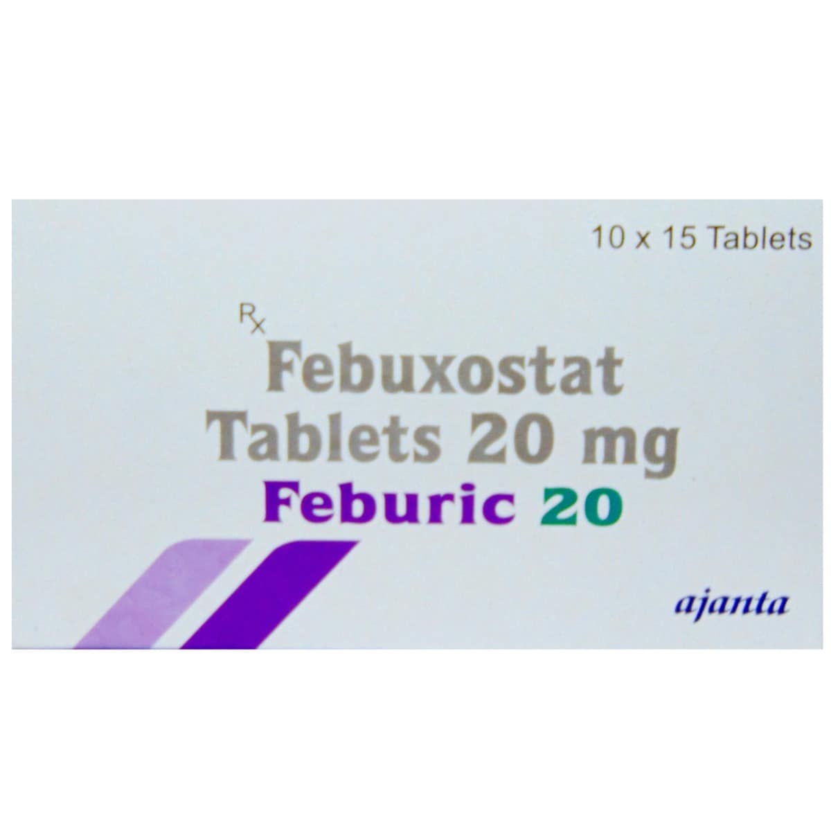 Feburic 20 Tablet 15's, Pack of 15 TABLETS Feburic 20 Tablet 15's, Pack of 15 TABLETS