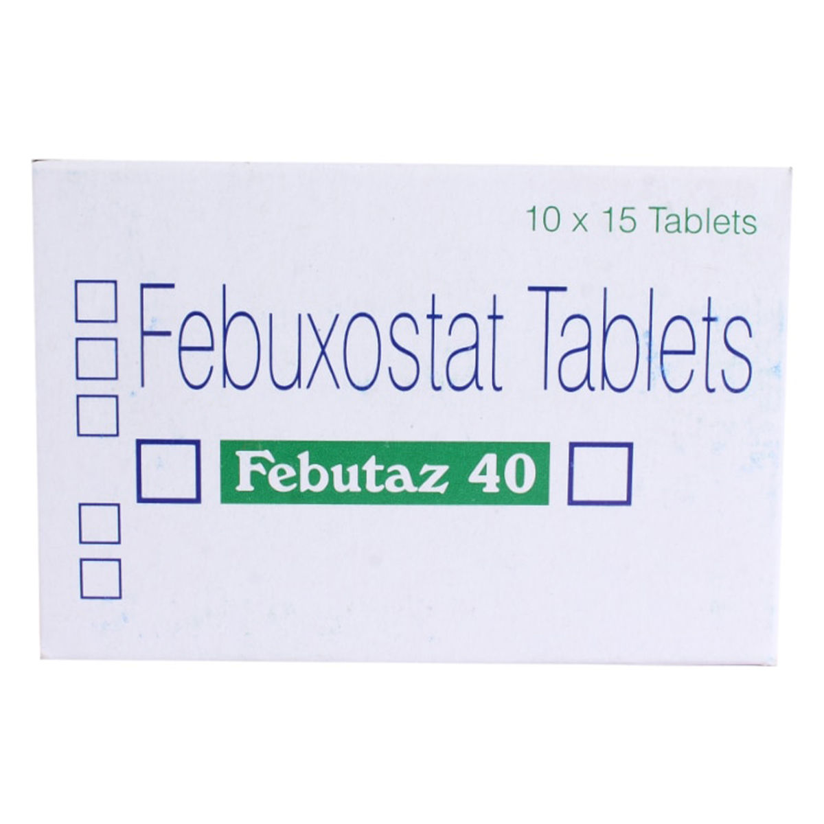 Febutaz 40 Tablets 15's, Pack of 15 TabletS