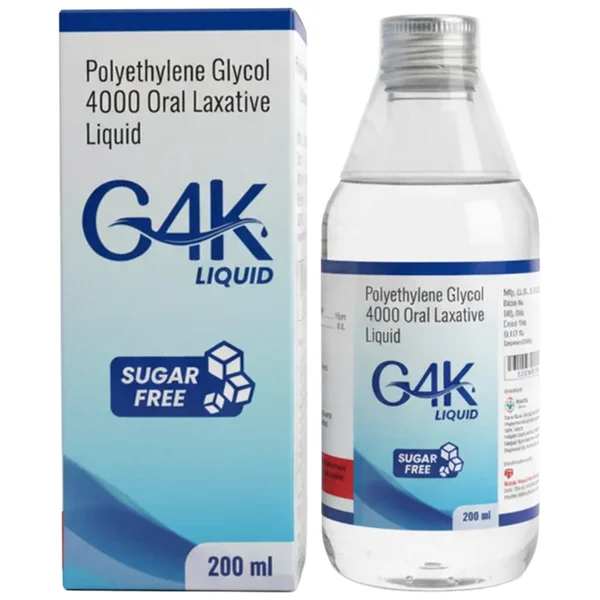 G4K Sugar Free Oral Laxative Liquid 200 ml