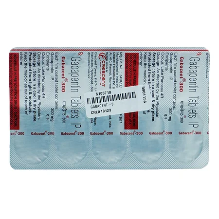 Gabacent-300 mg Tablet 10's