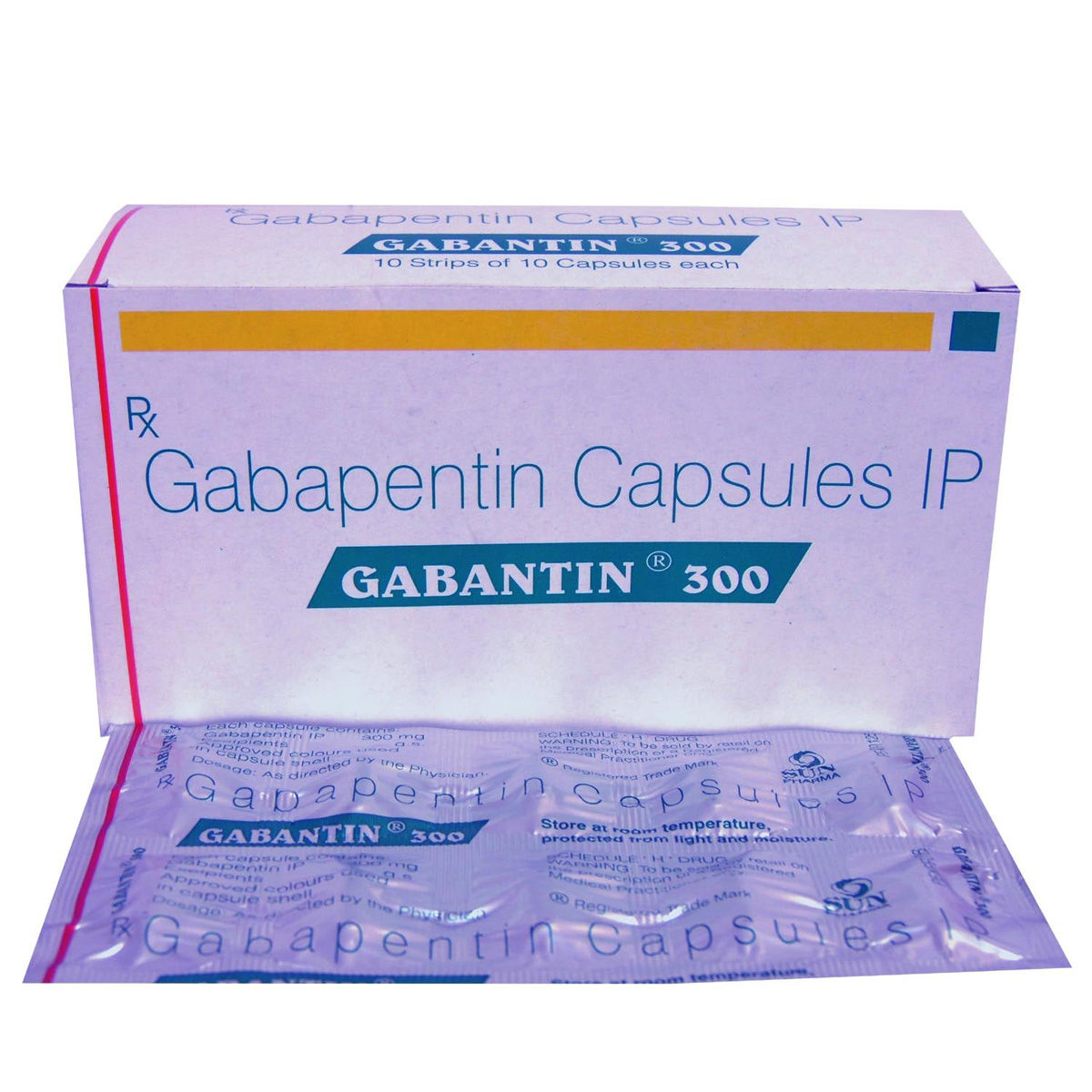 Buy Gabantin 300 Capsule 10's Online
