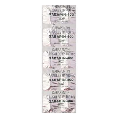 Gabapin 400 Capsule 10's, Pack of 10 CAPSULES