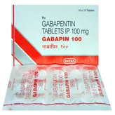 Gabapin 100 Tablet 15's, Pack of 15 TABLETS