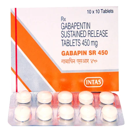 Gabapin SR 450 Tablet 10's