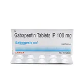 Gabagesic 100 mg Tablet 10's, Pack of 10 TABLETS
