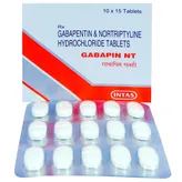 Gabapin NT Tablet 15's, Pack of 15 TABLETS