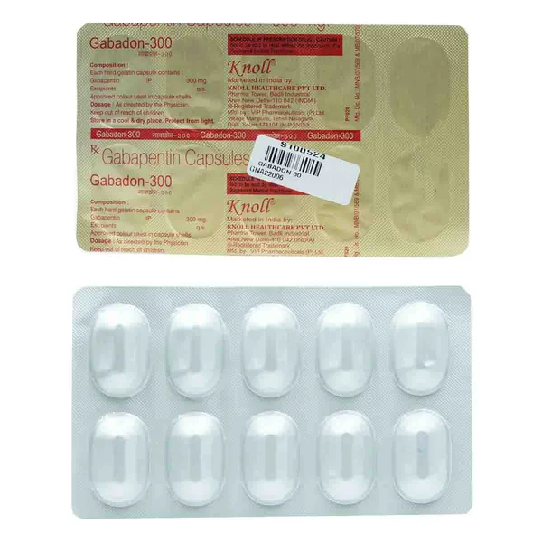 Gabadon 300mg Capsule 10'S