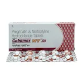 Gabamax NT 50 mg Tablet 10's, Pack of 10 TabletS