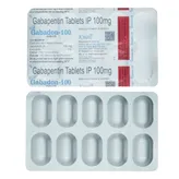 Gabadon-100 Tablet 10's, Pack of 10 TabletS