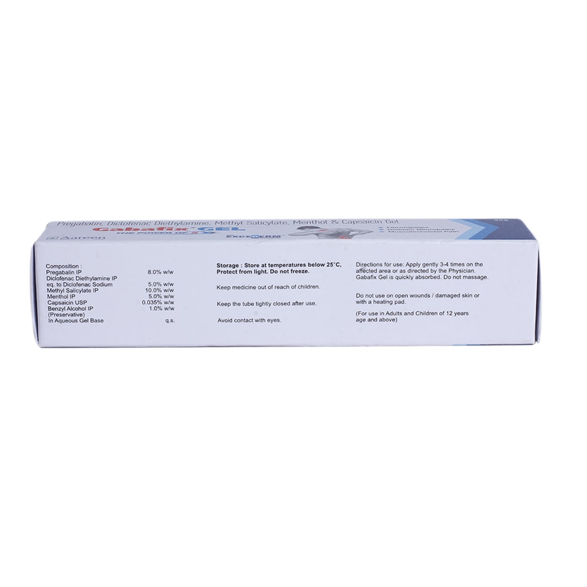 Gabafix Gel 30 gm Price, Uses, Side Effects, Composition - Apollo Pharmacy