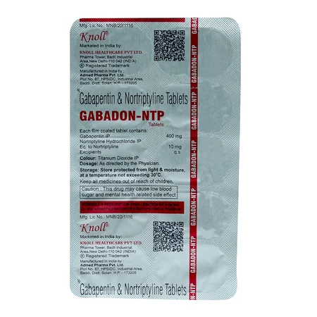 Gabadon-NTP Tablet 10's