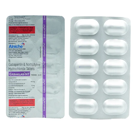 Gabaklas-NT Tablet 10's