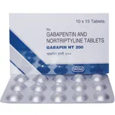 Gabapin NT 200 Tablet 15's, Pack of 15 TabletS