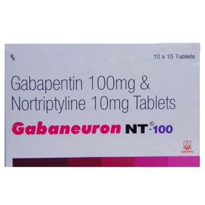 Gabaneuron NT 100 Tablet 15's, Pack of 15 TABLETS