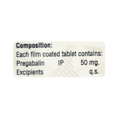 Gabaniche 50 Tablet 10's, Pack of 10 TABLETS