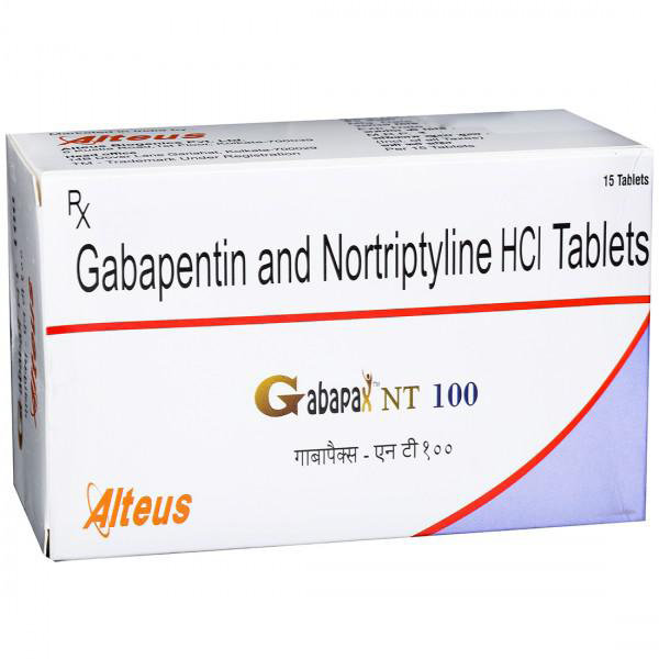 Gabapax NT 100 Tablet 15's, Pack of 15 TABLETS Gabapax NT 100 Tablet 15's, Pack of 15 TABLETS
