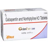 Gabapax NT 100 Tablet 15's, Pack of 15 TABLETS